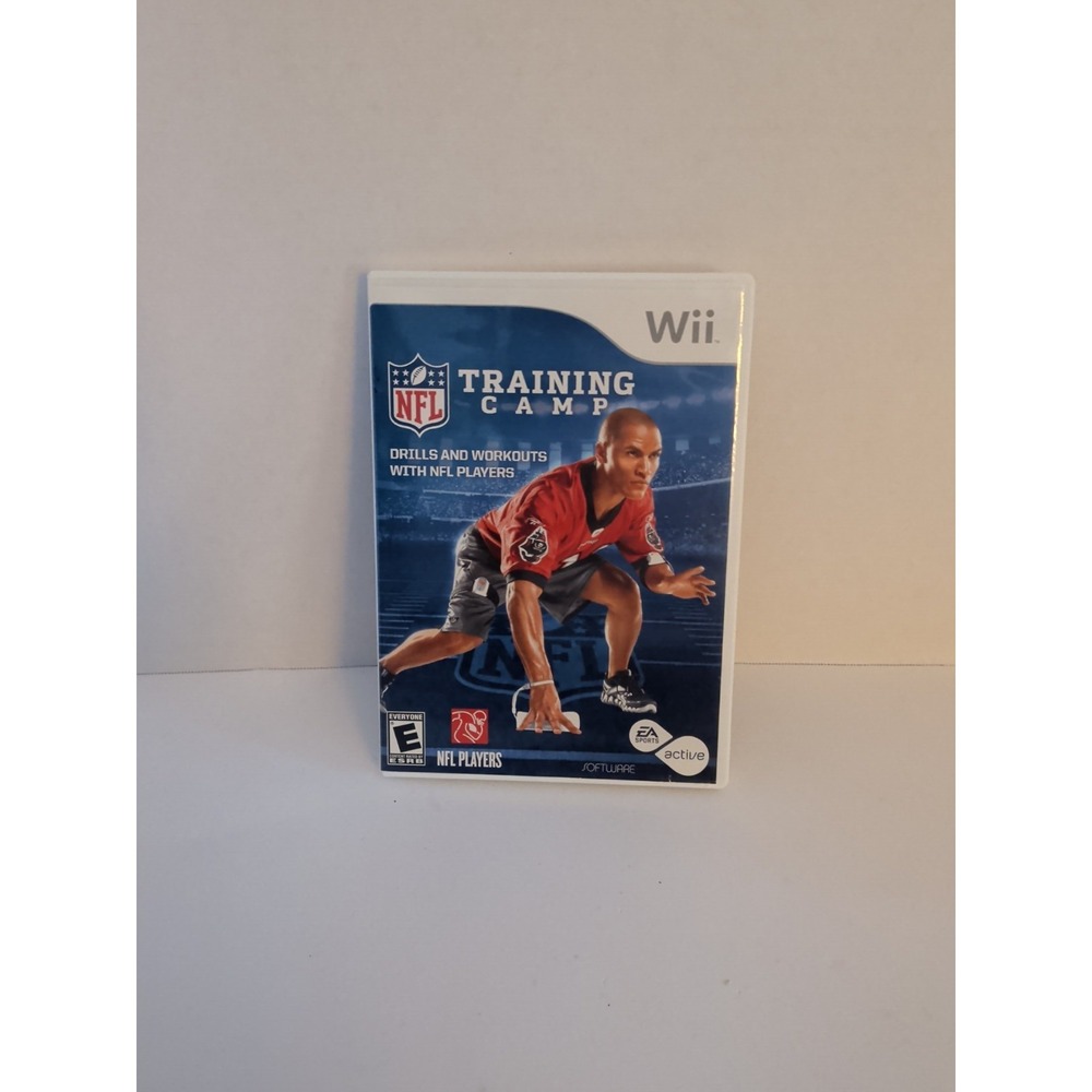 NFL Training Camp Nintendo Wii EA Sports Active Football Workout Game CIB